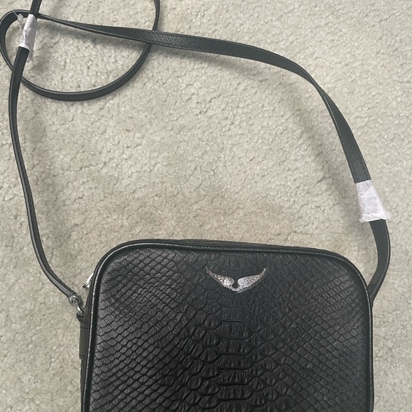 Zadig & Voltaire Leather Boxy Wings Crossbody Bag - Picture 2 of 4